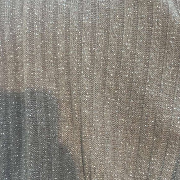 Zara gold sparkles pants, elastic waist worn only 1x size small - Picture 4 of 4